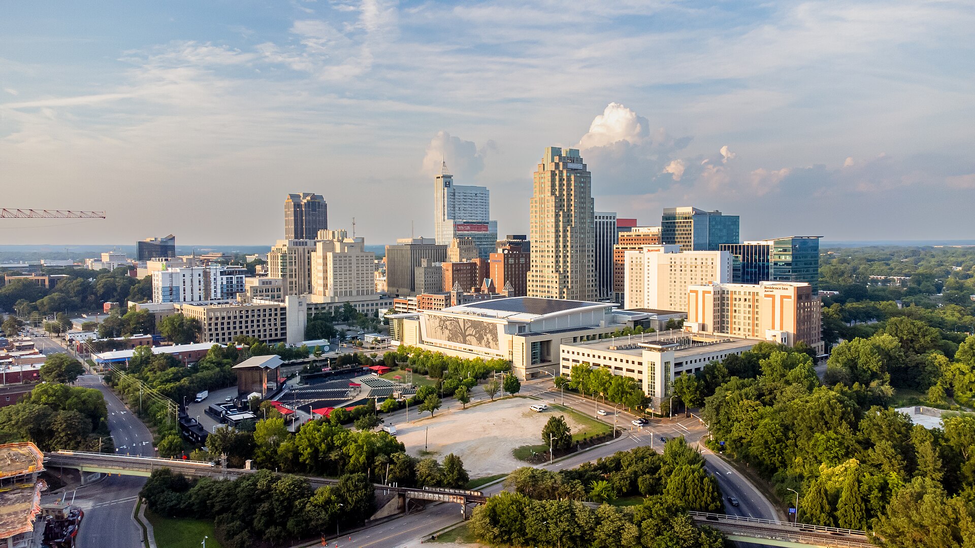 Raleigh skyline